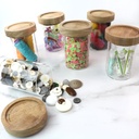 Mini Storage Jars, Set of 6