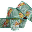 Ribbon Yardage - One Man's Trash Green