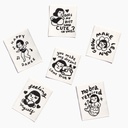 "Feeling Yourself" Woven Labels, 6pk