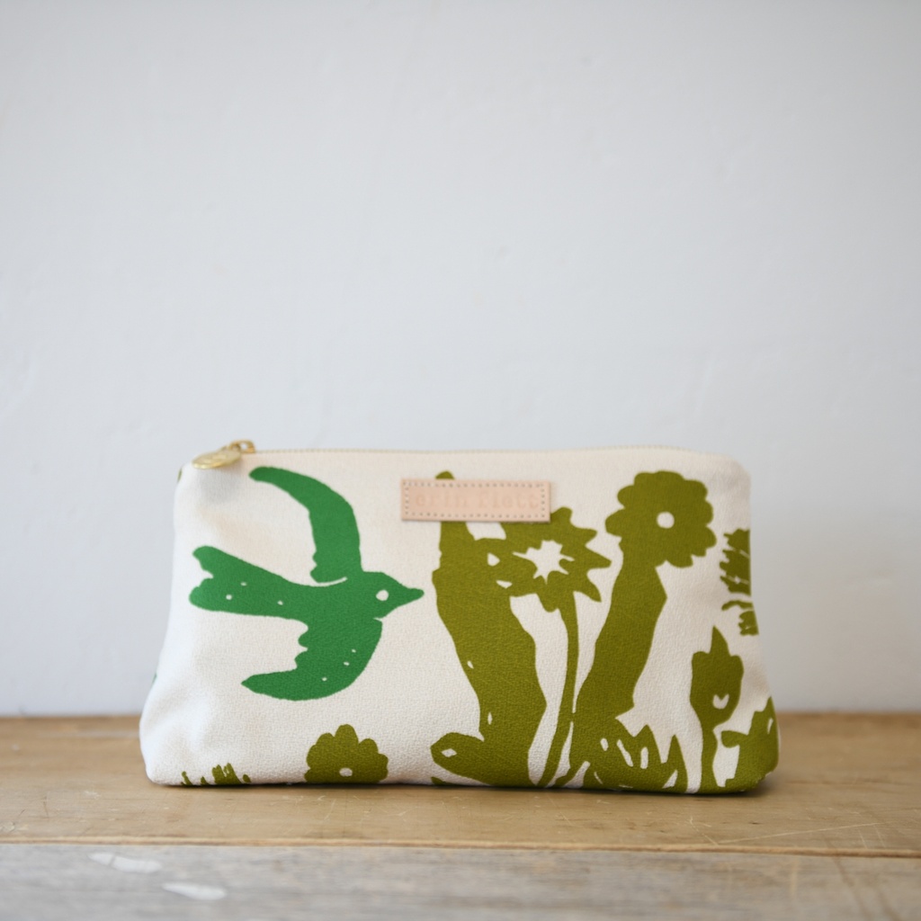 ​3 Birds Screen Printed Bag