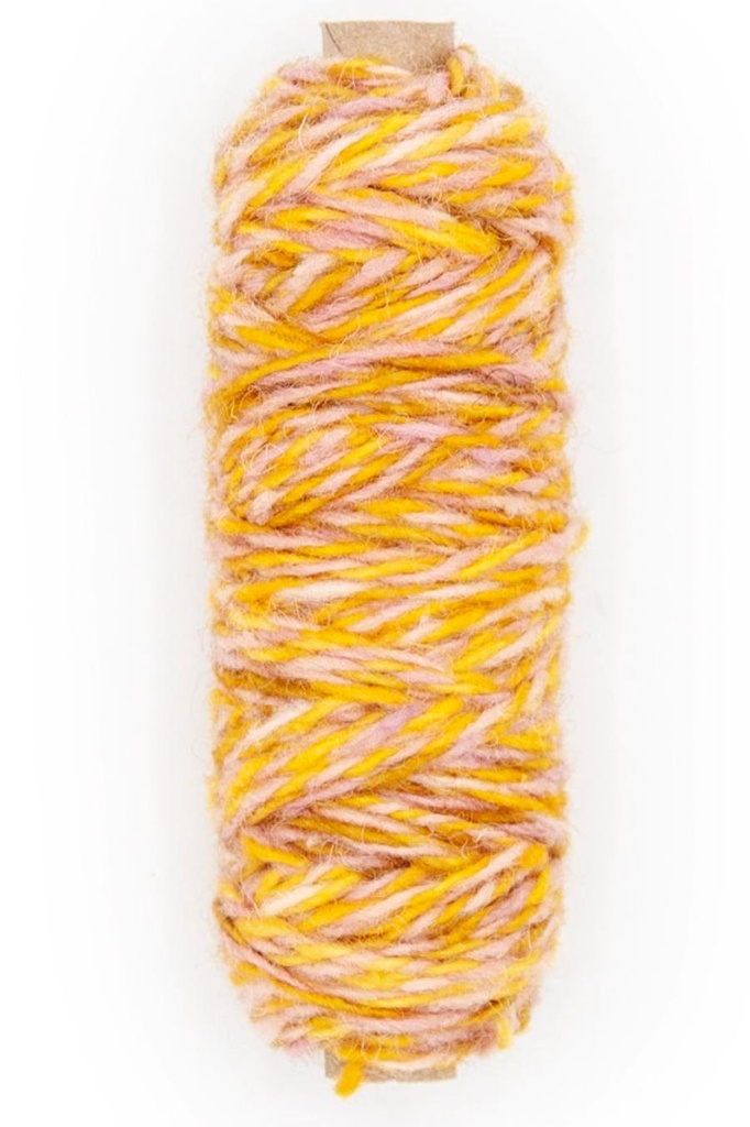 Lemon Stick, Plied Yarn Bobbin