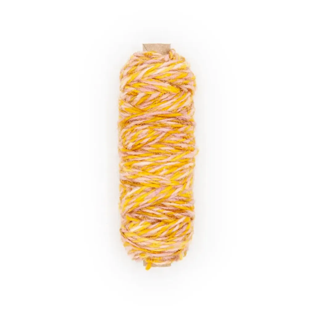 [INAB-032] Lemon Stick, Plied Yarn Bobbin