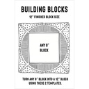 JKD 8 Inch Building Blocks