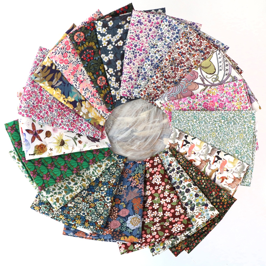 [FBPK_526-1] Floral Eve Liberty Fabric Bundle (Fat 1/8)