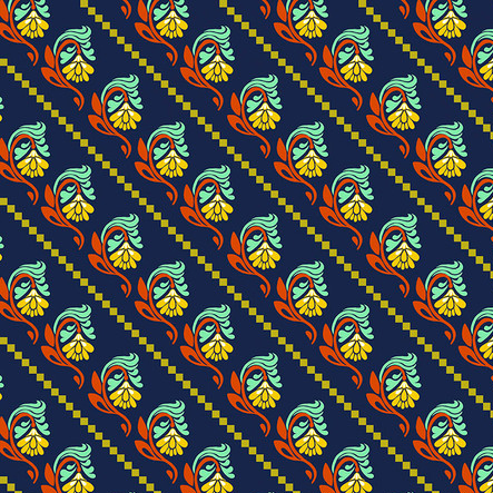 #7684 Half Yard