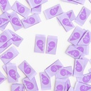 "Best Friend Friendship Heart" Sewing Woven Labels, 8pk