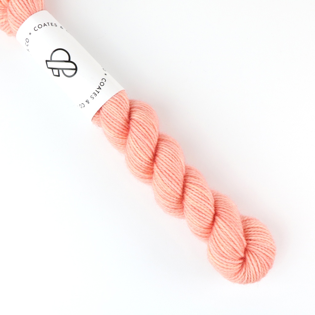 Prairie Sock Yarn, Bright Peach