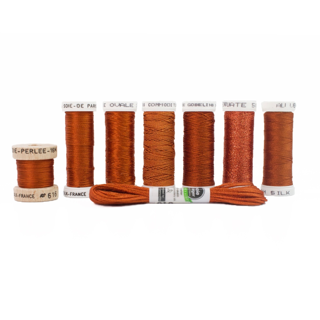 [KIT-EDS0616] Copper Leaf, Ensembles Thread Pack