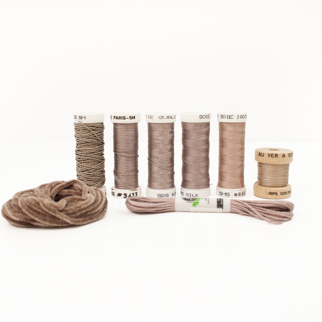 [KIT-EDS3413] French Taupe, Ensembles Thread Pack