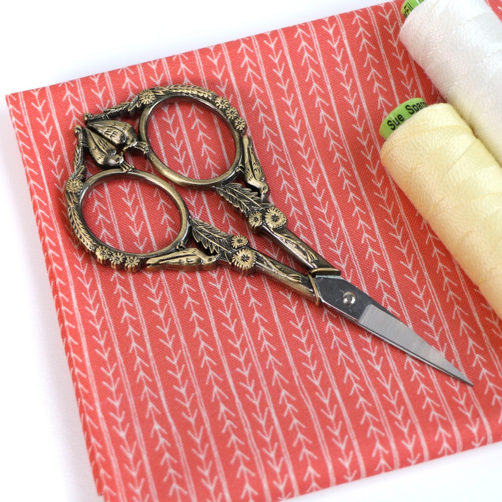 Feathered Friends Scissors, Gold