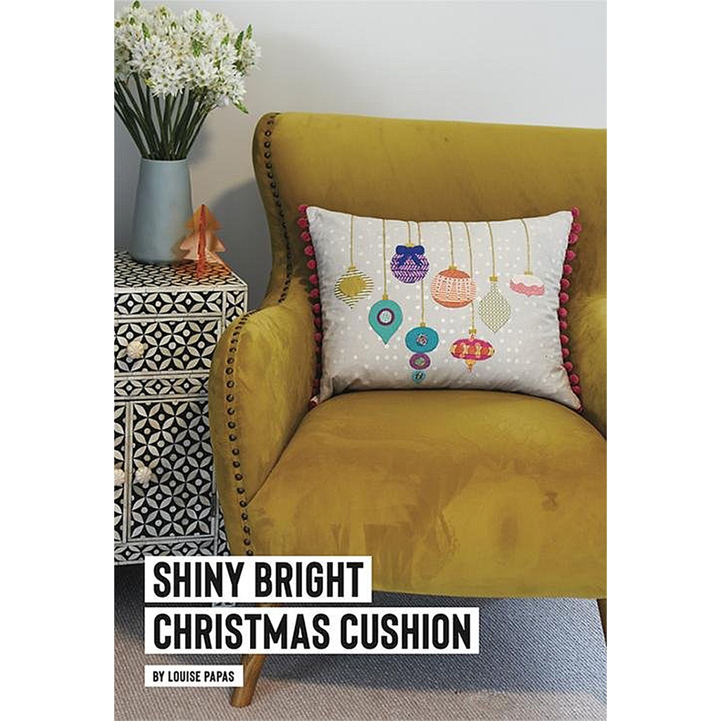 JKD Shiny Bright Christmas Cushion Pattern
