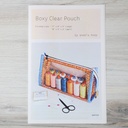 Boxy Clear Pouch, Aneela Hoey