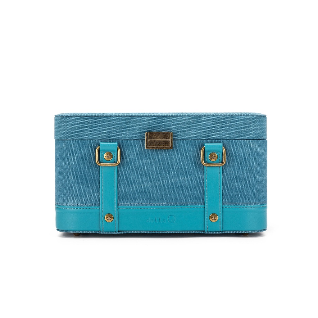 [SAO_9881] Maker's Train Case (TEAL)