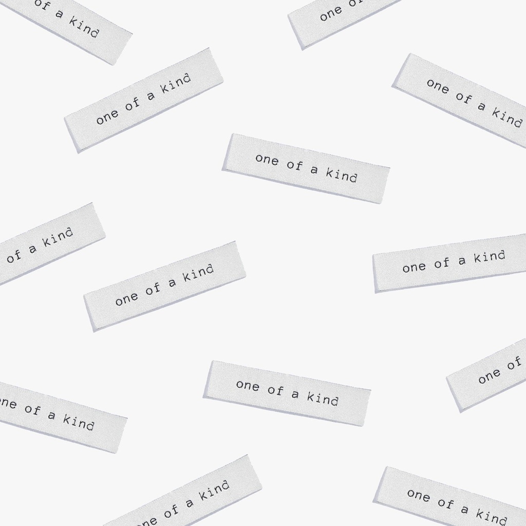 "One Of A Kind" Woven Labels, 6pk
