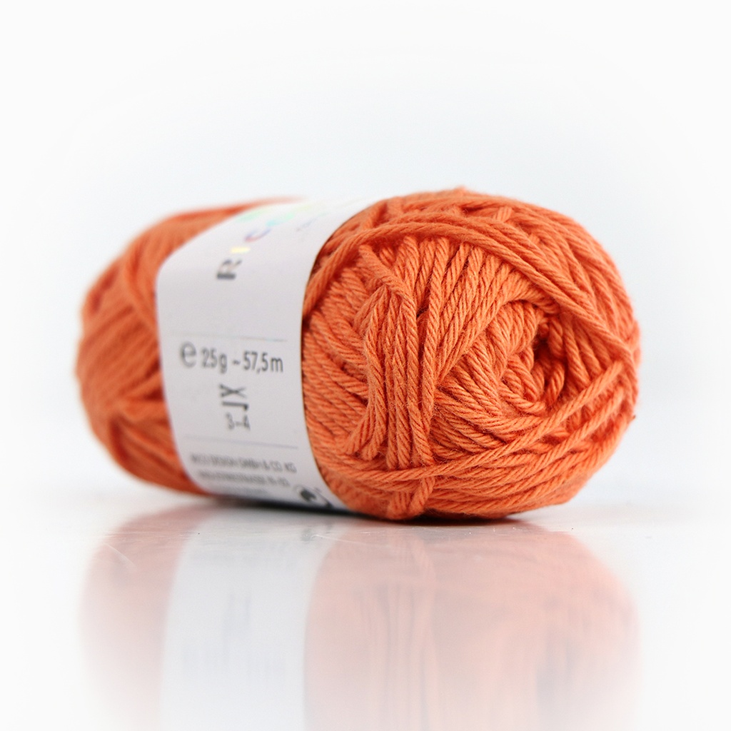 Rico Cotton DK, Smokey Orange
