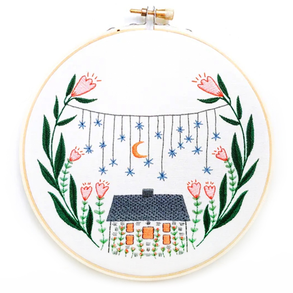 Golden Slumber Embroidery Kit