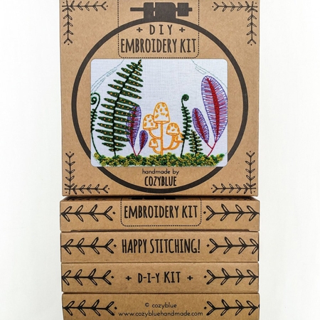 Terrarium Embroidery Kit