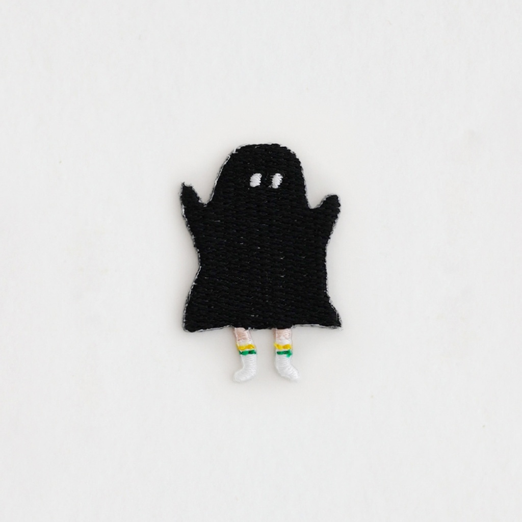 [08-8680] Daruma Embroidered Sticker (Kana)