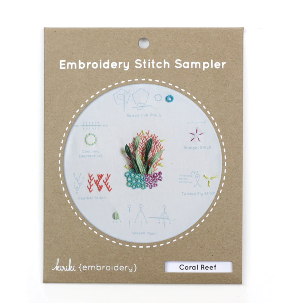 Coral Reef Stitch Sampler