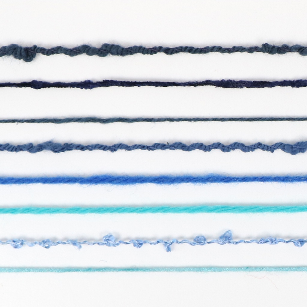  Indigo Skies - Couching Fiber Pack