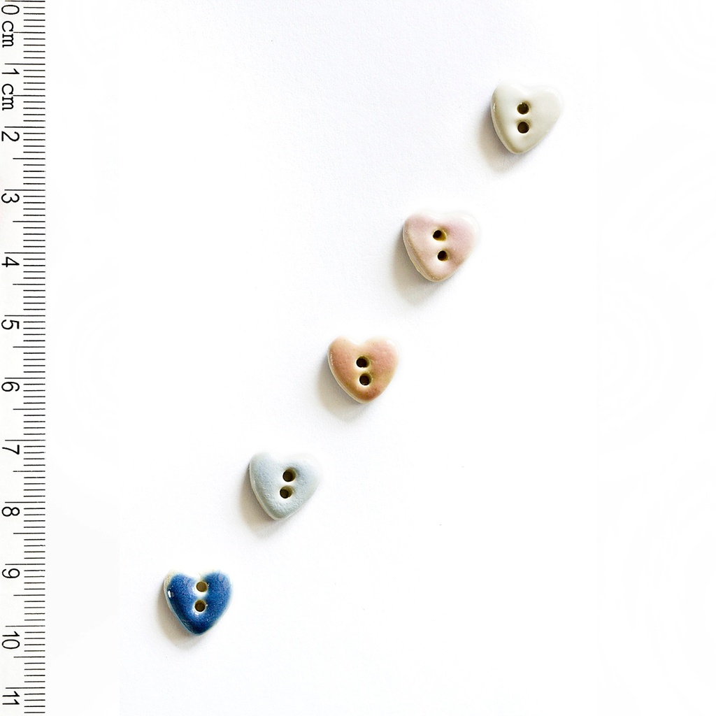 ​​​​​​​​​​​​​Pastel Heart Buttons