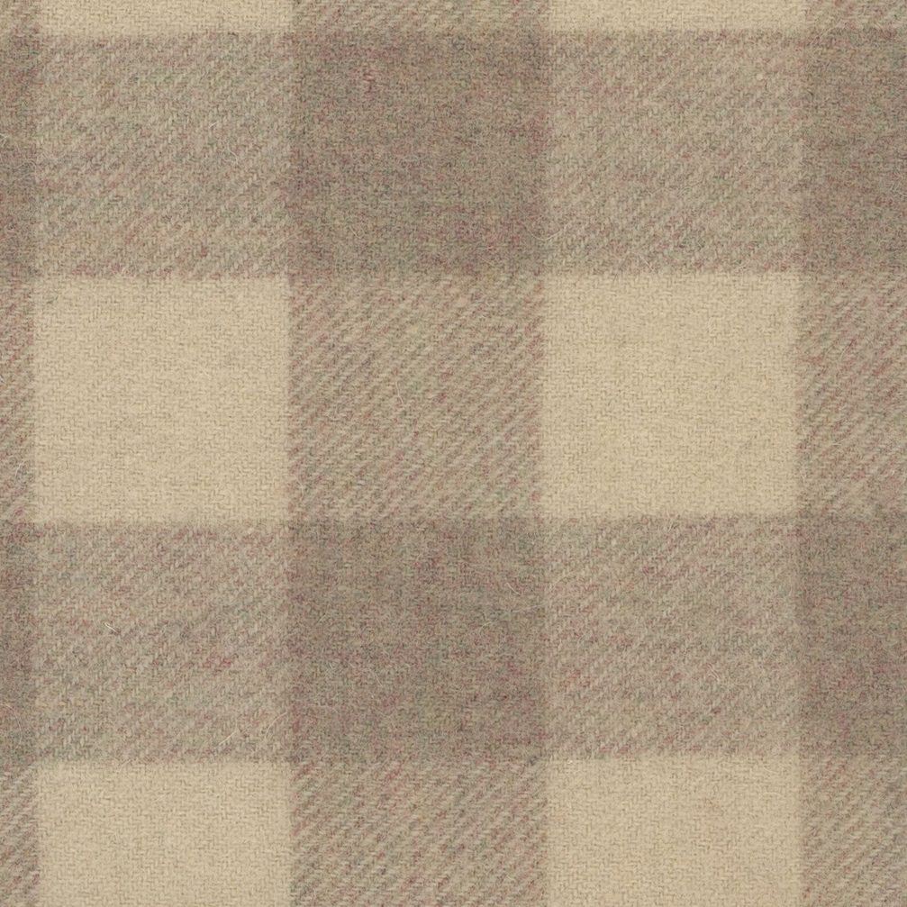 Latte Buffalo Check - Textural Wool