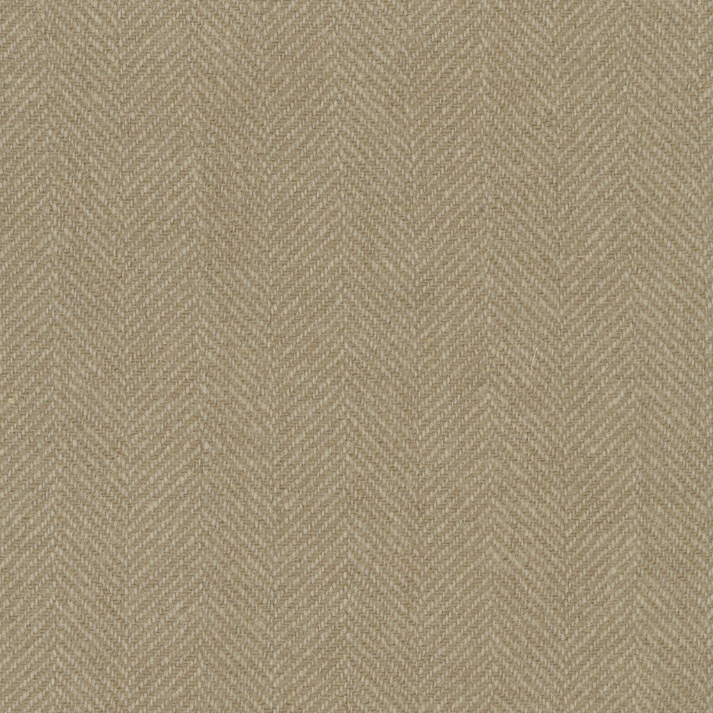 [HDWH1_02-0.125] Latte Herringbone #1 - Textural Wool (Fat 1/8)
