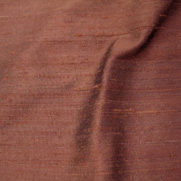 Dupioni Silk - Rust #512