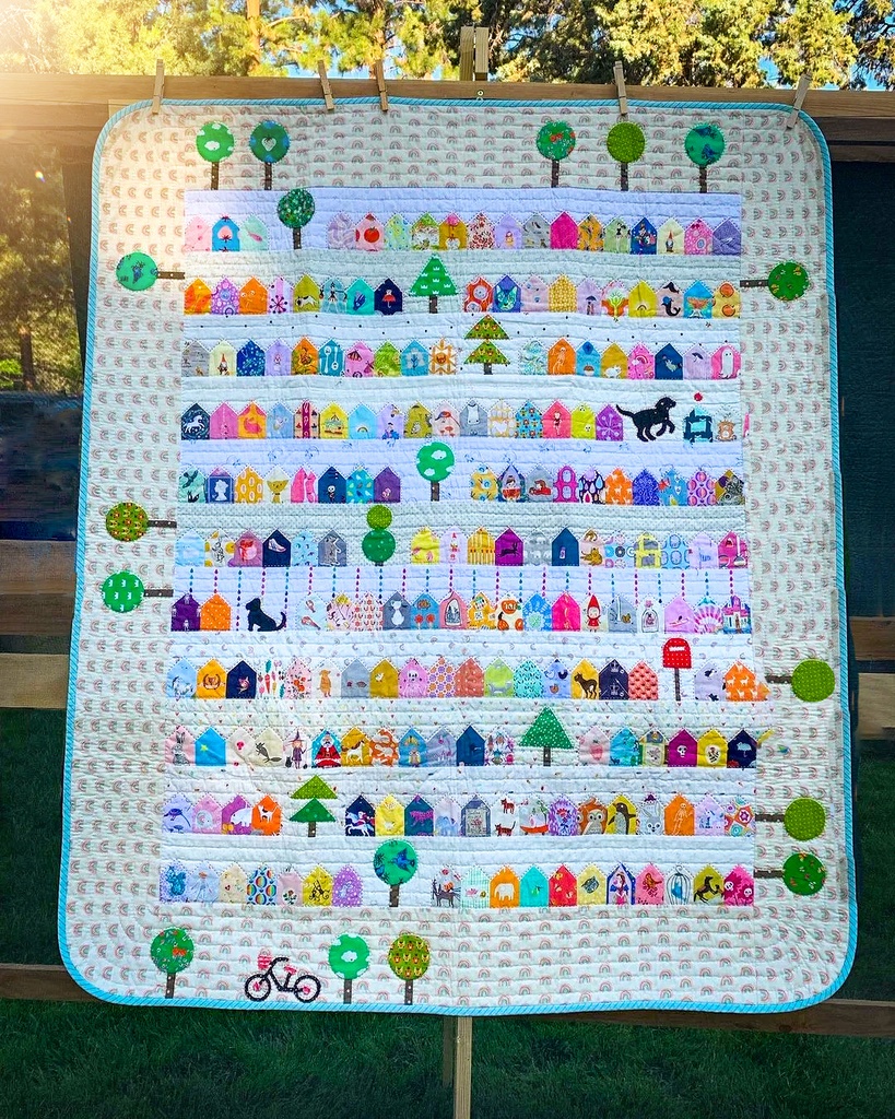 Pre-Order: Tiny Town Cot Quilt Kit