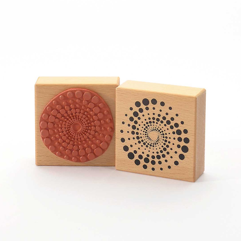 ​​​​​​​Galaxy Spiral Rubber Stamp