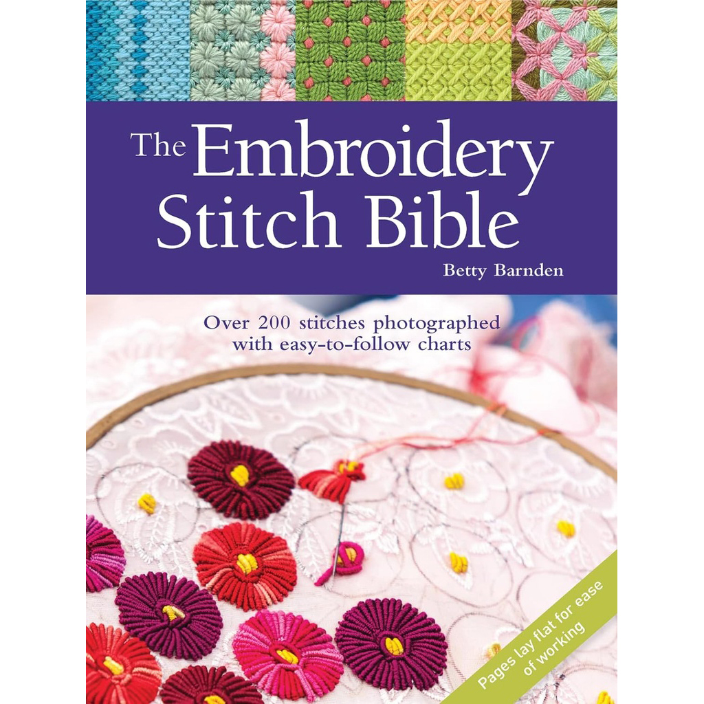 [BKBB-6025] ​​​​Embroidery Stitch Bible Book, Betty Barnden