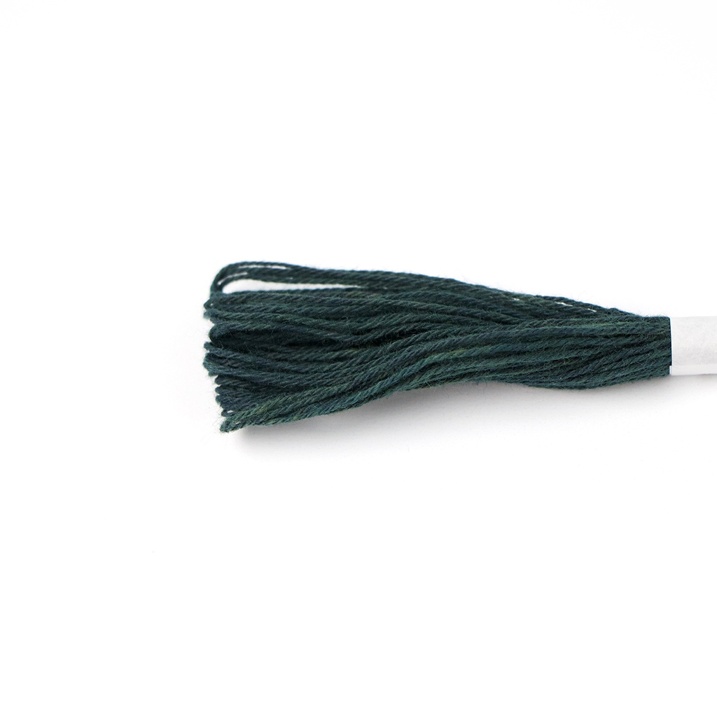 Natural Dyed Embroidery Thread - Green 13