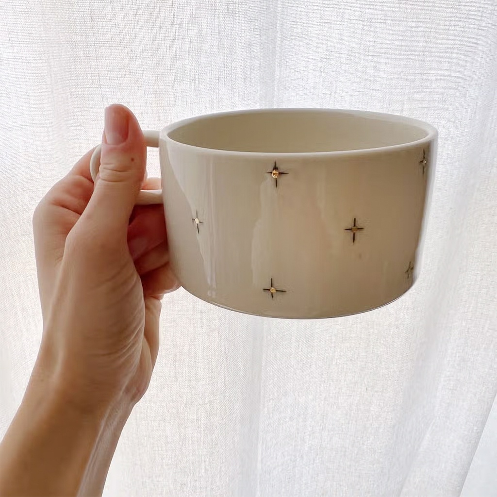 Hand-thrown Cross Mug