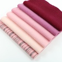 Natural Dyed Wool Bundle - Cochineal, Fat 1/32nd