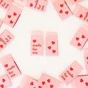 "Made for Me" Heart Woven Labels, 8pk