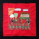 3 Panel Embroidery - Past, Present, Future #6