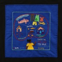 3 Panel Embroidery - Past, Present, Future #7
