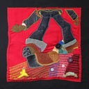 3 Panel Embroidery - Past, Present, Future #8