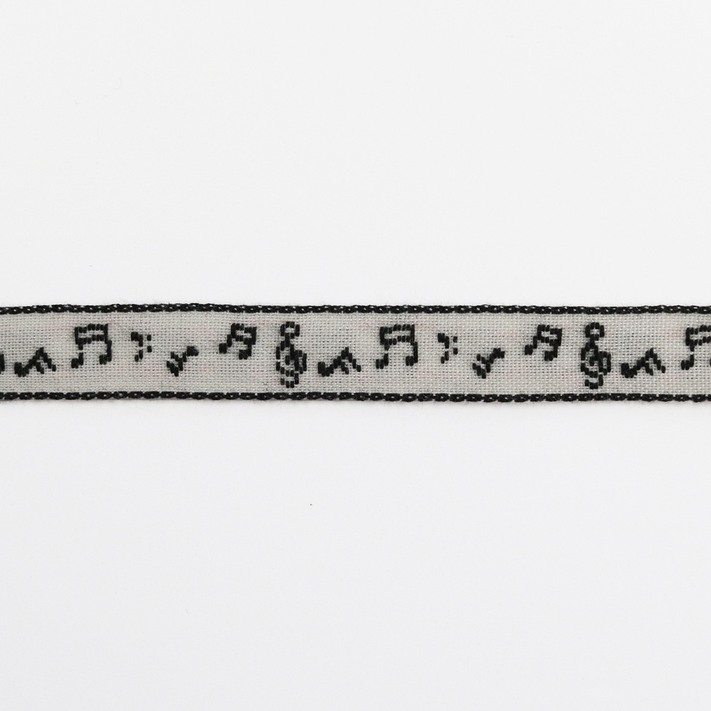 [RBYD_144-42] Ribbon Yardage: Musical Notes