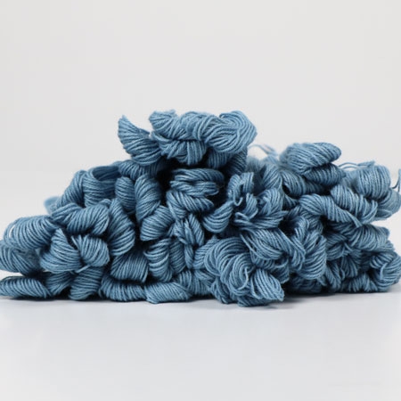 Natural Dyed Embroidery Thread - Blue 4
