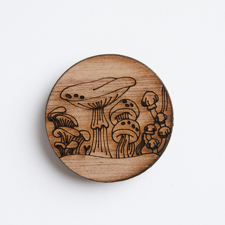 Mushroom Needle Nanny