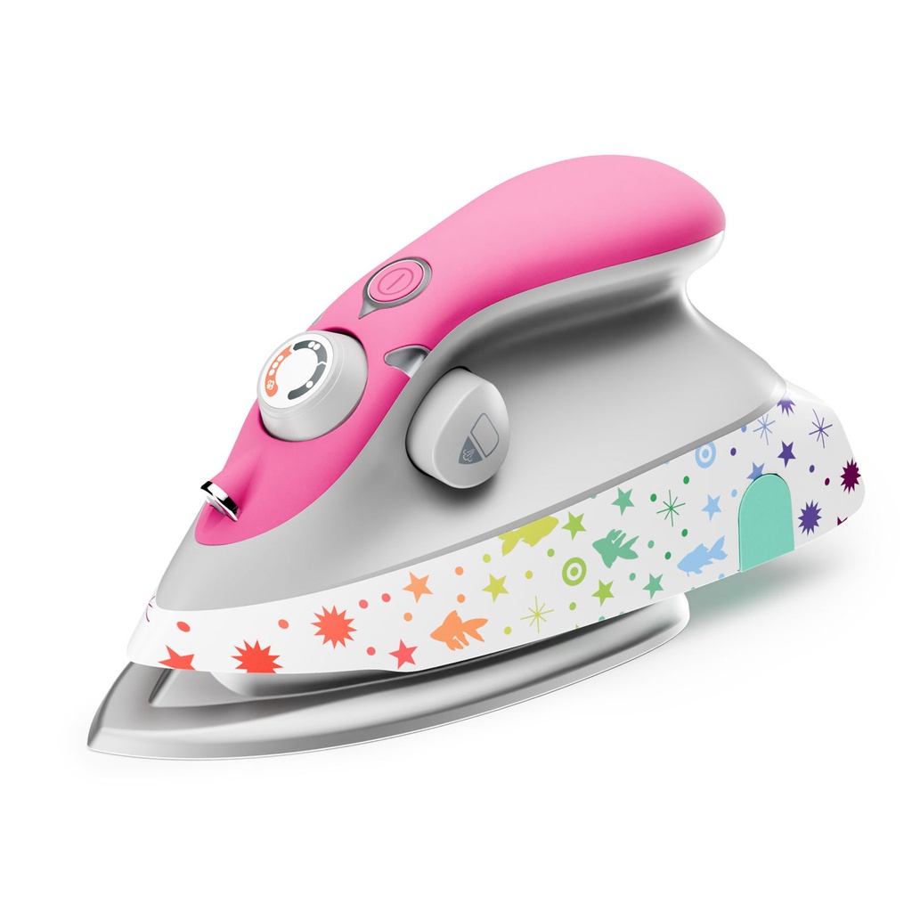 [M3PRO-TULA] Oliso Mini Iron with Trivet, Tula Pink