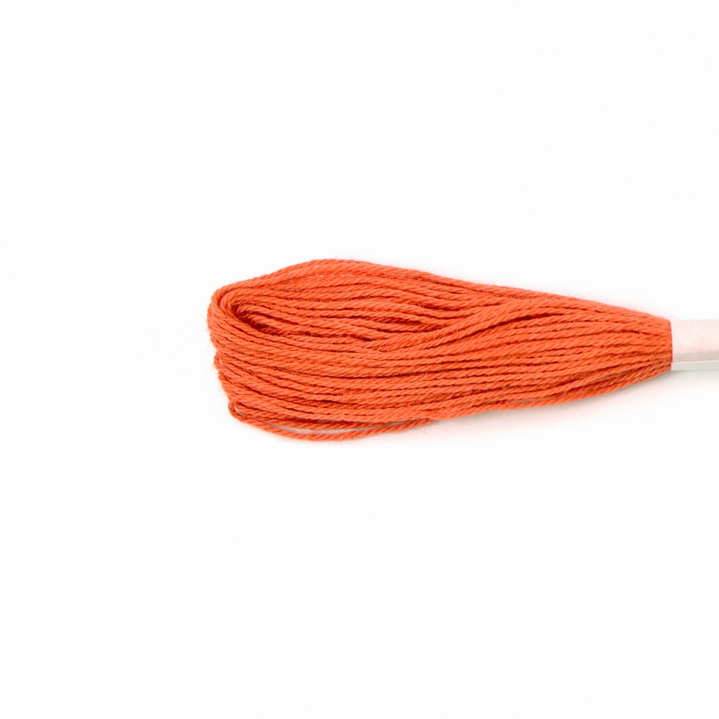 Natural Dyed Embroidery Thread - Red 8