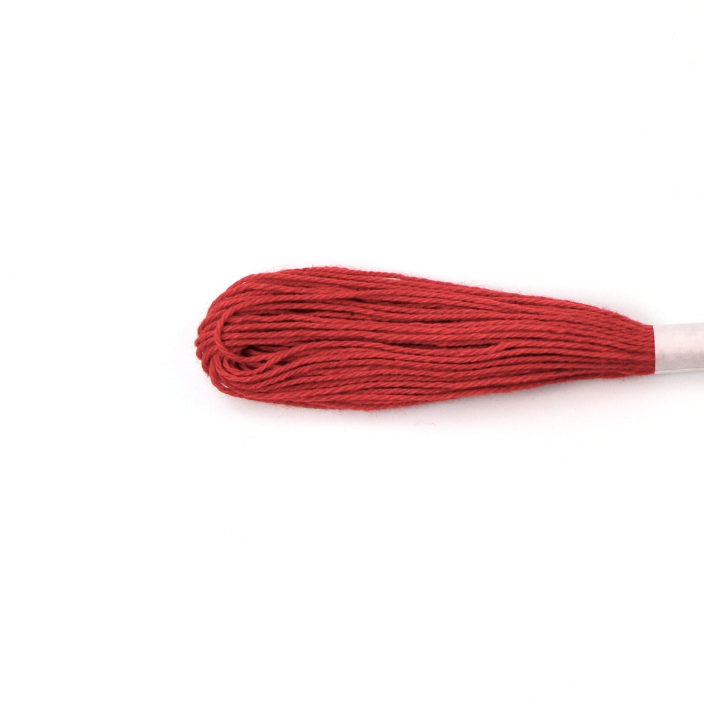 Natural Dyed Embroidery Thread - Red 9