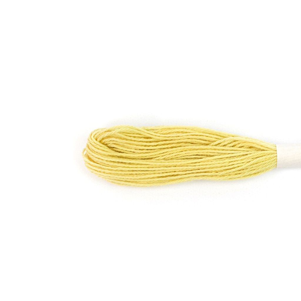 [TEM_Y-3] Natural Dyed Embroidery Thread - Yellow 3