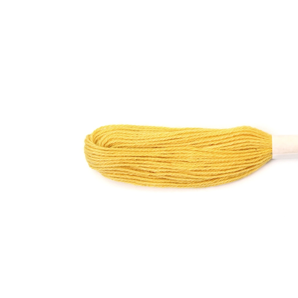 Natural Dyed Embroidery Thread - Yellow 7
