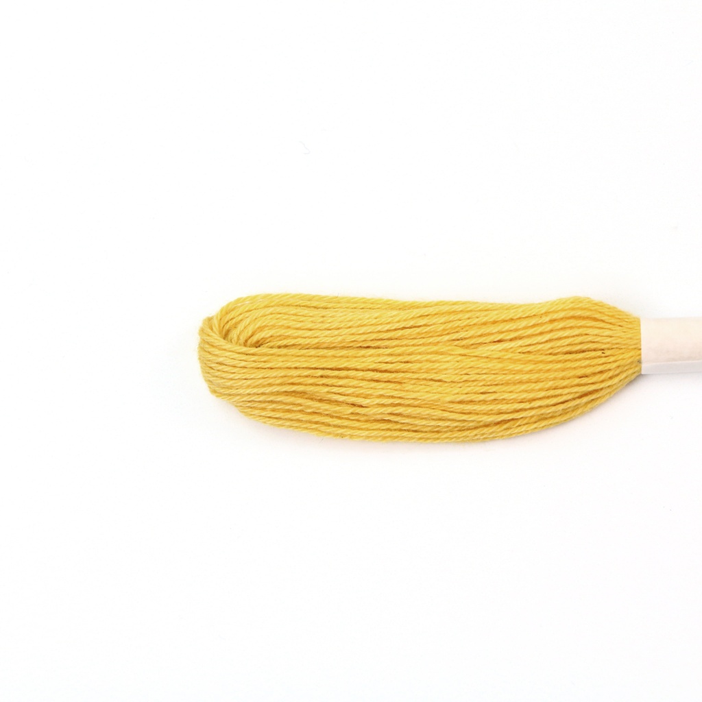 Natural Dyed Embroidery Thread - Yellow 7