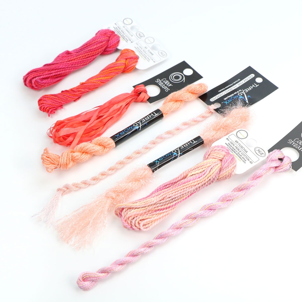 [EMBPK_07] Peach Cobbler - Embroidery Thread Pack