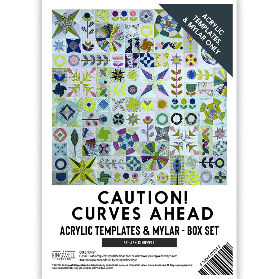 Caution! Curves Ahead, Acrylic Templates Only