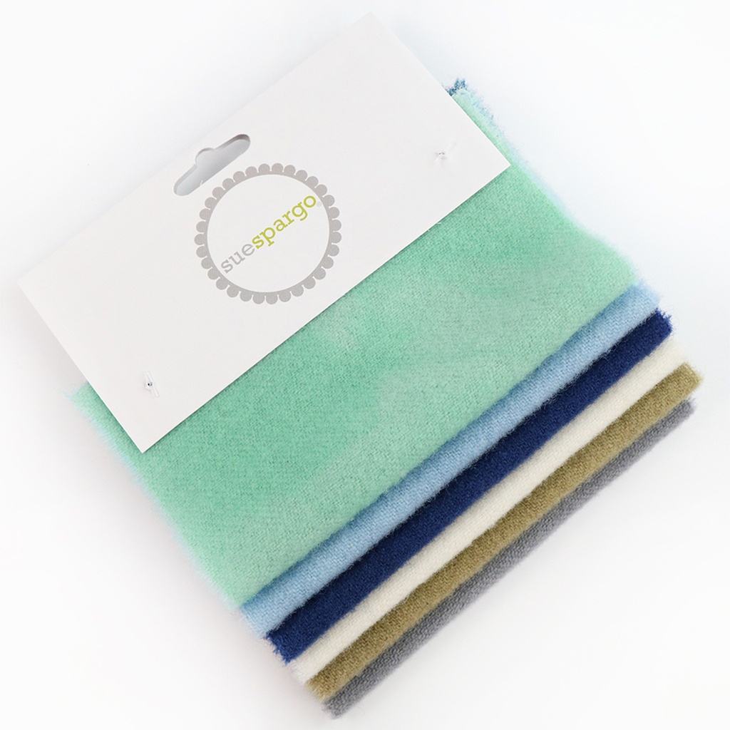 5" x 5" Solid Paint Chips - Coastal